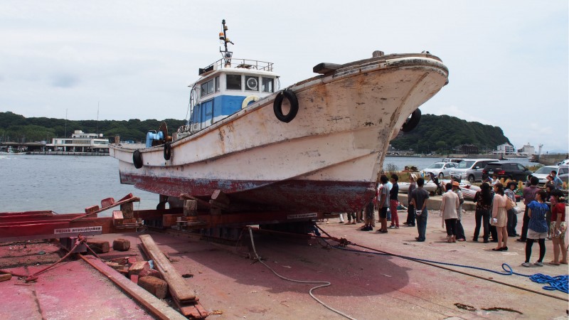 The trawler, Photo credt: YAMAGUCHI Taka