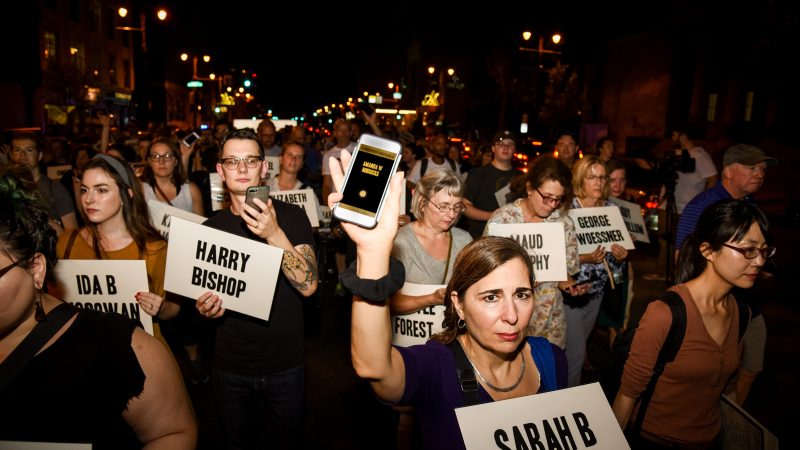 Spit Spreads Death, Philadelphia, 2019: An interactive parade of light and sound